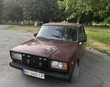 Червоний ВАЗ 2107, об'ємом двигуна 1.5 л та пробігом 65 тис. км за 500 $, фото 1 на Automoto.ua