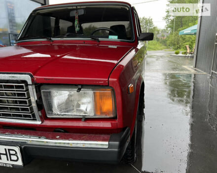 Красный ВАЗ 2107, объемом двигателя 1.5 л и пробегом 88 тыс. км за 2000 $, фото 9 на Automoto.ua