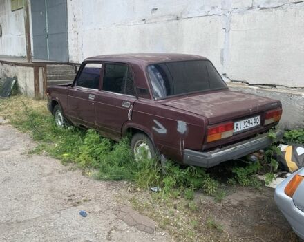 Красный ВАЗ 2107, объемом двигателя 1.5 л и пробегом 1 тыс. км за 350 $, фото 1 на Automoto.ua