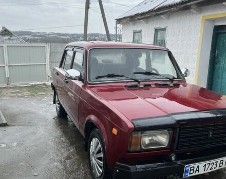 Красный ВАЗ 2107, объемом двигателя 1.5 л и пробегом 174 тыс. км за 1395 $, фото 6 на Automoto.ua