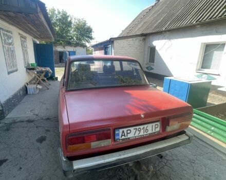 Красный ВАЗ 2107, объемом двигателя 1.5 л и пробегом 250 тыс. км за 655 $, фото 1 на Automoto.ua