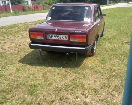 Красный ВАЗ 2107, объемом двигателя 1.5 л и пробегом 52 тыс. км за 2999 $, фото 6 на Automoto.ua