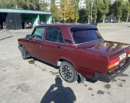 Красный ВАЗ 2107, объемом двигателя 1.5 л и пробегом 100 тыс. км за 1700 $, фото 5 на Automoto.ua