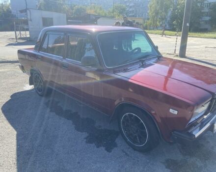 Красный ВАЗ 2107, объемом двигателя 1.5 л и пробегом 100 тыс. км за 1700 $, фото 2 на Automoto.ua