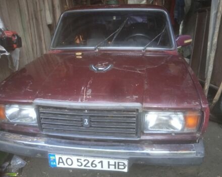 Красный ВАЗ 2107, объемом двигателя 1.5 л и пробегом 89 тыс. км за 1500 $, фото 1 на Automoto.ua