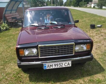 Красный ВАЗ 2107, объемом двигателя 1.5 л и пробегом 52 тыс. км за 2999 $, фото 3 на Automoto.ua