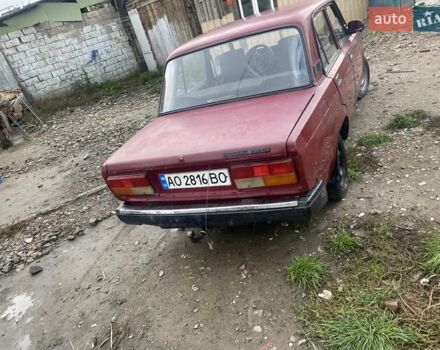 ВАЗ 2107 2007 у Ужгороді на Automoto.ua Червоний ВАЗ 2107, об'ємом двигуна 1.45 л та пробігом 100 тис. км за 350 $, фото 1 на Automoto.ua