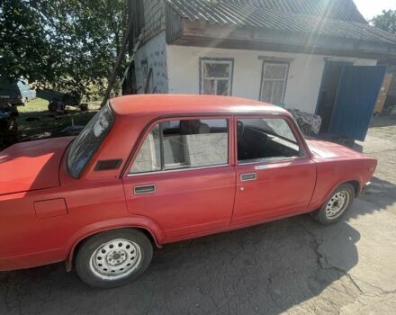 Красный ВАЗ 2107, объемом двигателя 1.5 л и пробегом 250 тыс. км за 655 $, фото 6 на Automoto.ua