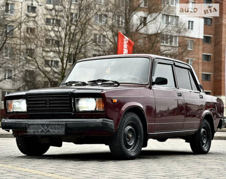 Красный ВАЗ 2107, объемом двигателя 1.5 л и пробегом 73 тыс. км за 1700 $, фото 6 на Automoto.ua