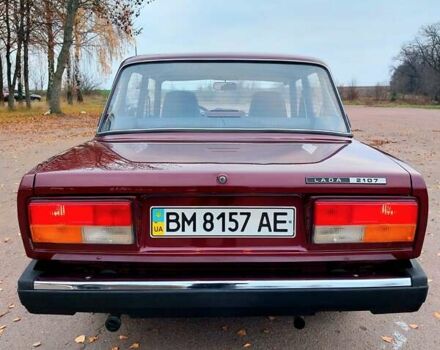Червоний ВАЗ 2107, об'ємом двигуна 1.5 л та пробігом 27 тис. км за 3800 $, фото 6 на Automoto.ua
