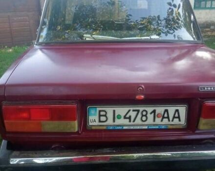 Червоний ВАЗ 2107, об'ємом двигуна 1.5 л та пробігом 127 тис. км за 896 $, фото 4 на Automoto.ua