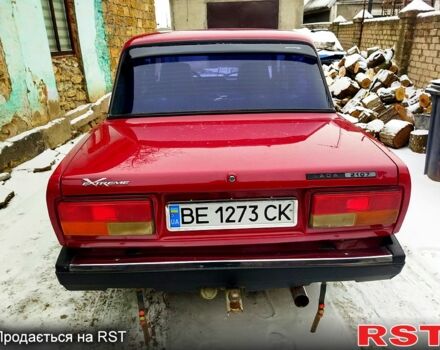 Красный ВАЗ 2107, объемом двигателя 1.5 л и пробегом 150 тыс. км за 1450 $, фото 4 на Automoto.ua