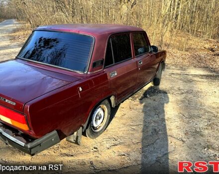 Красный ВАЗ 2107, объемом двигателя 1.5 л и пробегом 98 тыс. км за 1300 $, фото 5 на Automoto.ua
