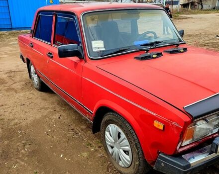 Красный ВАЗ 2107, объемом двигателя 1.5 л и пробегом 0 тыс. км за 1250 $, фото 4 на Automoto.ua