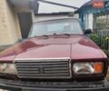 Красный ВАЗ 2107, объемом двигателя 1.45 л и пробегом 82 тыс. км за 1891 $, фото 1 на Automoto.ua