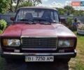 Красный ВАЗ 2107, объемом двигателя 1.45 л и пробегом 85 тыс. км за 1800 $, фото 1 на Automoto.ua
