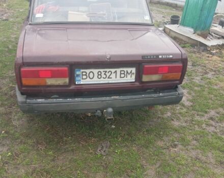 Красный ВАЗ 2107, объемом двигателя 1.6 л и пробегом 73 тыс. км за 550 $, фото 3 на Automoto.ua