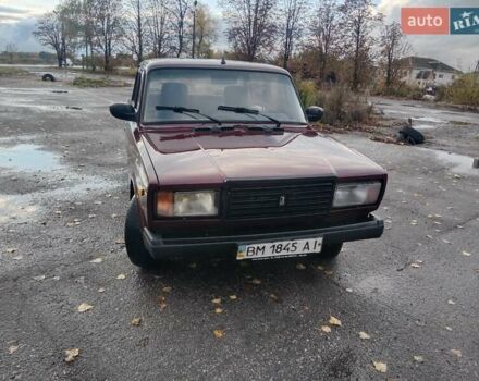 Красный ВАЗ 2107, объемом двигателя 1.5 л и пробегом 122 тыс. км за 1600 $, фото 3 на Automoto.ua