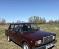 Красный ВАЗ 2107, объемом двигателя 1.6 л и пробегом 25 тыс. км за 2600 $, фото 1 на Automoto.ua