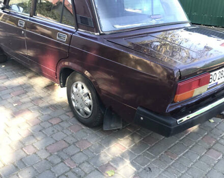 Красный ВАЗ 2107, объемом двигателя 1.57 л и пробегом 90 тыс. км за 1450 $, фото 3 на Automoto.ua