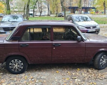 Красный ВАЗ 2107, объемом двигателя 1.5 л и пробегом 170 тыс. км за 850 $, фото 2 на Automoto.ua