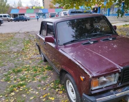 ВАЗ 2107 2008 в Славянске на Automoto.ua Красный ВАЗ 2107, объемом двигателя 1.6 л и пробегом 2 тыс. км за 730 $, фото 3 на Automoto.ua