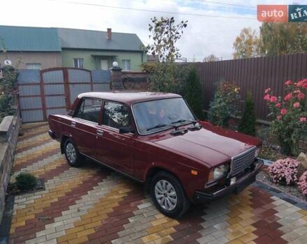 ВАЗ 2107 2008 в Гоще на Automoto.ua Красный ВАЗ 2107, объемом двигателя 1.5 л и пробегом 120 тыс. км за 1680 $, фото 10 на Automoto.ua