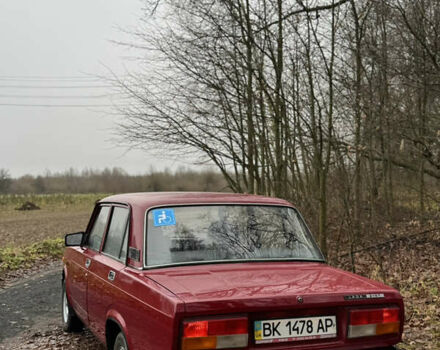 Красный ВАЗ 2107, объемом двигателя 1.5 л и пробегом 47 тыс. км за 2499 $, фото 8 на Automoto.ua