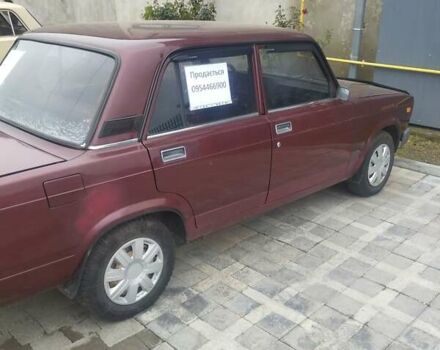 Красный ВАЗ 2107, объемом двигателя 0 л и пробегом 220 тыс. км за 1100 $, фото 2 на Automoto.ua