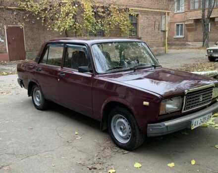 Красный ВАЗ 2107, объемом двигателя 1.5 л и пробегом 68 тыс. км за 774 $, фото 1 на Automoto.ua