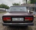 Красный ВАЗ 2107, объемом двигателя 1.5 л и пробегом 185 тыс. км за 1300 $, фото 4 на Automoto.ua