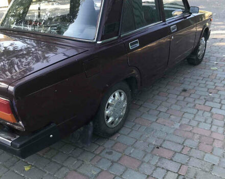 Красный ВАЗ 2107, объемом двигателя 1.57 л и пробегом 90 тыс. км за 1450 $, фото 2 на Automoto.ua