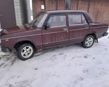 Красный ВАЗ 2107, объемом двигателя 1.6 л и пробегом 56 тыс. км за 1211 $, фото 2 на Automoto.ua