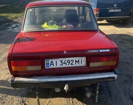 Червоний ВАЗ 2107, об'ємом двигуна 1.5 л та пробігом 90 тис. км за 1300 $, фото 4 на Automoto.ua