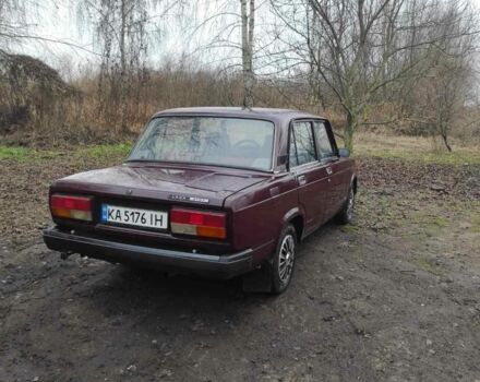 Червоний ВАЗ 2107, об'ємом двигуна 1.5 л та пробігом 100 тис. км за 1100 $, фото 5 на Automoto.ua