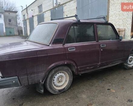 Красный ВАЗ 2107, объемом двигателя 1.5 л и пробегом 45 тыс. км за 1182 $, фото 5 на Automoto.ua