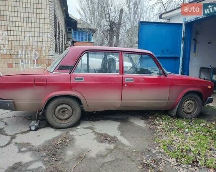 Червоний ВАЗ 2107, об'ємом двигуна 1.5 л та пробігом 74 тис. км за 1450 $, фото 2 на Automoto.ua