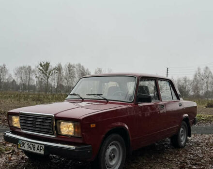 Красный ВАЗ 2107, объемом двигателя 1.5 л и пробегом 47 тыс. км за 2499 $, фото 45 на Automoto.ua
