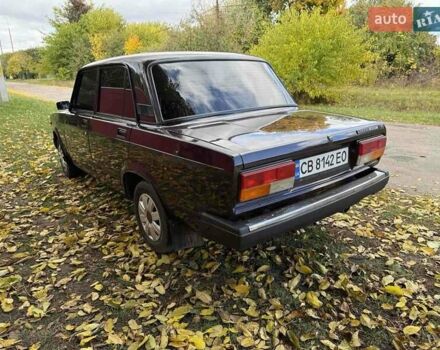 Красный ВАЗ 2107, объемом двигателя 1.45 л и пробегом 71 тыс. км за 1550 $, фото 1 на Automoto.ua