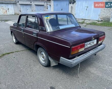 Червоний ВАЗ 2107, об'ємом двигуна 1.45 л та пробігом 70 тис. км за 1800 $, фото 3 на Automoto.ua