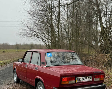 Красный ВАЗ 2107, объемом двигателя 1.5 л и пробегом 47 тыс. км за 2499 $, фото 7 на Automoto.ua