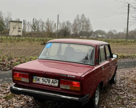 Красный ВАЗ 2107, объемом двигателя 1.5 л и пробегом 47 тыс. км за 2499 $, фото 10 на Automoto.ua