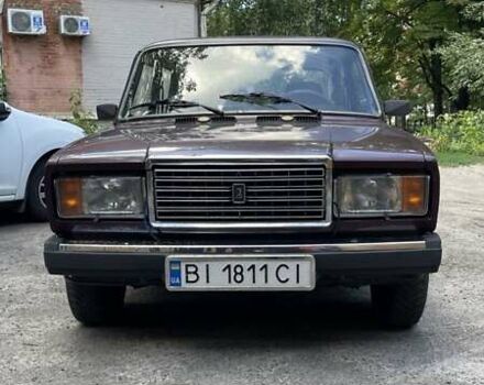 Красный ВАЗ 2107, объемом двигателя 1.5 л и пробегом 43 тыс. км за 1950 $, фото 1 на Automoto.ua