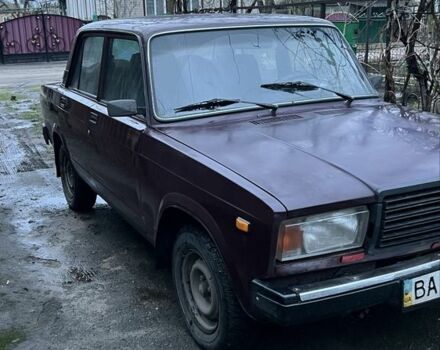 Красный ВАЗ 2107, объемом двигателя 1.6 л и пробегом 150 тыс. км за 1500 $, фото 1 на Automoto.ua