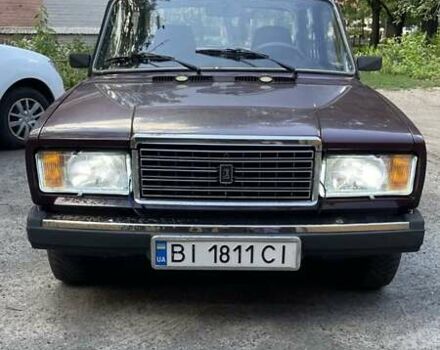 Красный ВАЗ 2107, объемом двигателя 1.5 л и пробегом 43 тыс. км за 1950 $, фото 4 на Automoto.ua