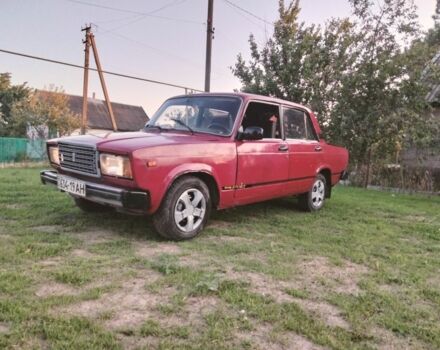 Красный ВАЗ 2107, объемом двигателя 3 л и пробегом 1 тыс. км за 36000 $, фото 1 на Automoto.ua