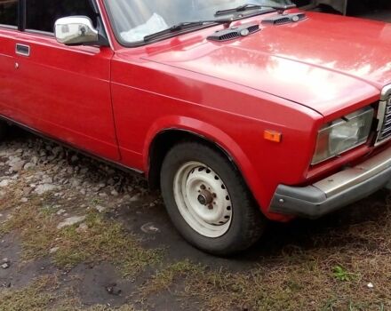 Красный ВАЗ 2107, объемом двигателя 1.5 л и пробегом 3 тыс. км за 950 $, фото 1 на Automoto.ua