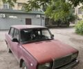 Красный ВАЗ 2107, объемом двигателя 1.5 л и пробегом 76 тыс. км за 303 $, фото 1 на Automoto.ua