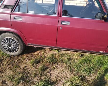 ВАЗ 2107 2004 в Калиновке на Automoto.ua Красный ВАЗ 2107, объемом двигателя 1.5 л и пробегом 100 тыс. км за 1100 $, фото 2 на Automoto.ua