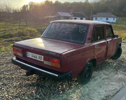 Красный ВАЗ 2107, объемом двигателя 1.5 л и пробегом 1 тыс. км за 500 $, фото 2 на Automoto.ua